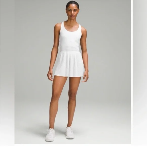 Lululemon Scoop-Neck Pleated Linerless Tennis Dress - Picture 2 of 2